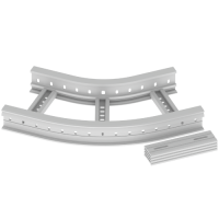 Unex Flachbogen 45° halogenfrei 85x300 R300 aus...