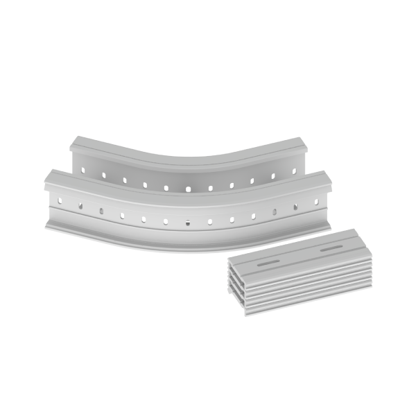 Unex Flachbogen 45° halogenfrei 135x200 R300 aus U48X