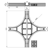 Unex Kreuzung 135x200 R600 aus U23X