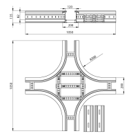 Unex Kreuzung 135x200 R300 aus U23X