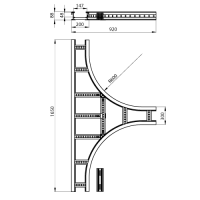 Unex T-Stück 85x200 R600 aus U23X