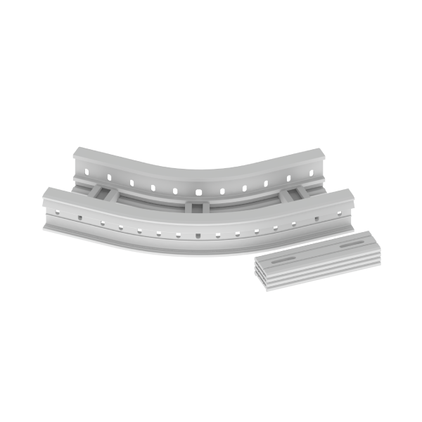 Unex Flachbogen 45° 85x200 R300 aus U23X