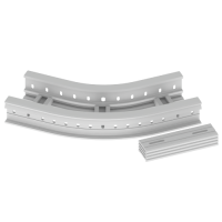 Unex Flachbogen 45° 85x200 R300 aus U23X