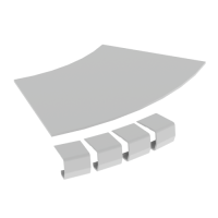 Unex Abdeckung Flachbogen 45º halogenfrei 200...