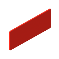 Unex Kennzeichnungsschild 40x100 mm farbe rot aus U48X...