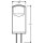 LEDPPIN10 CL 0,9W/827 12V G4 FS1   OSRAM