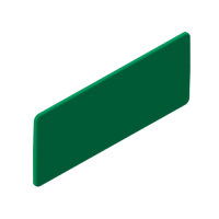 Unex Kennzeichnungsschild 40x100 mm farbe grün aus...