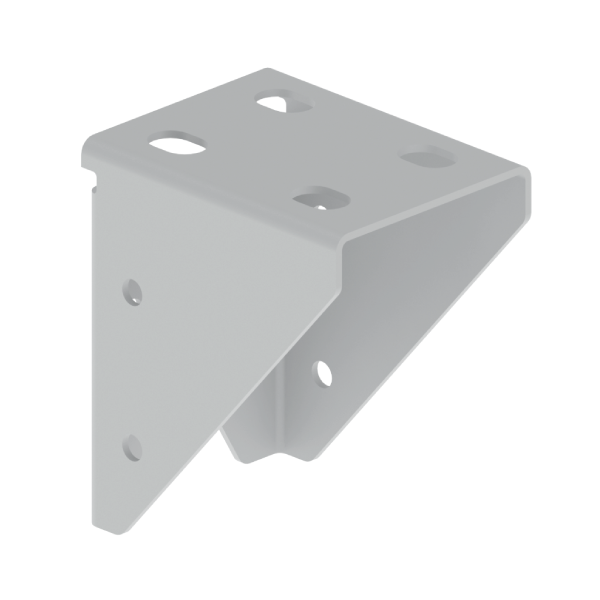 Unex Omega-Steckverbindung gelocht Edelstahl