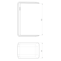 Unex Deckelklemme für IK10 100mm aus U23X