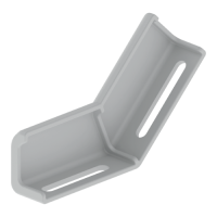 Unex Winkelverbinder steigend 60mm aus U23X