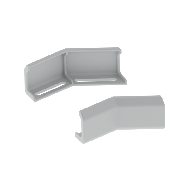 Unex Winkelverbinder horizontal 45° 60mm aus U23X