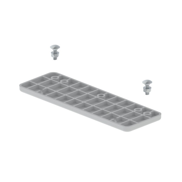 Unex Bodenverbinder 300-400mm aus U23X