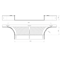 Unex T-Abzweiger 100x600 aus U23X