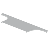 Unex Abdeckung T-Abzweiger 600 mm aus U23X