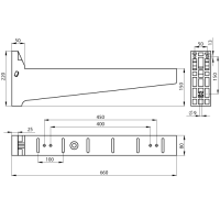 Unex Isolierender Ausleger 600 aus U48X