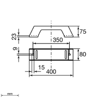 Unex Isolierender Längsträger 400 aus U48X