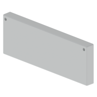 Unex Endstück 100x300 aus U23X