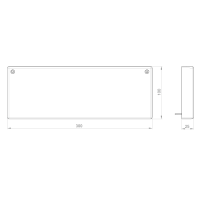 Unex Endstück 100x300 aus U23X