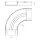 Unex Flachbogen 90° 60X200 aus U23X