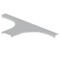 Unex Abdeckung T-Abzweiger 100 aus U48X