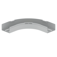 Unex Flachbogen 90° 60x100 aus U48X