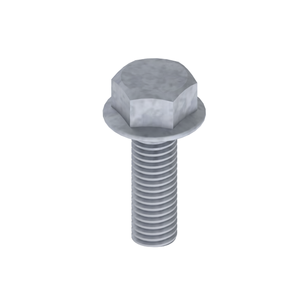 Unex Schrauben DIN 6921 M8x25 Verzinkung Klasse 6