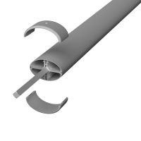 Unex Säulenverlängerung Ø50x88 H 1m aus...