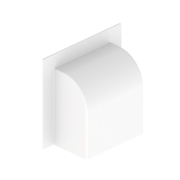 Unex Durchführung gebogen 60x100 aus U24X