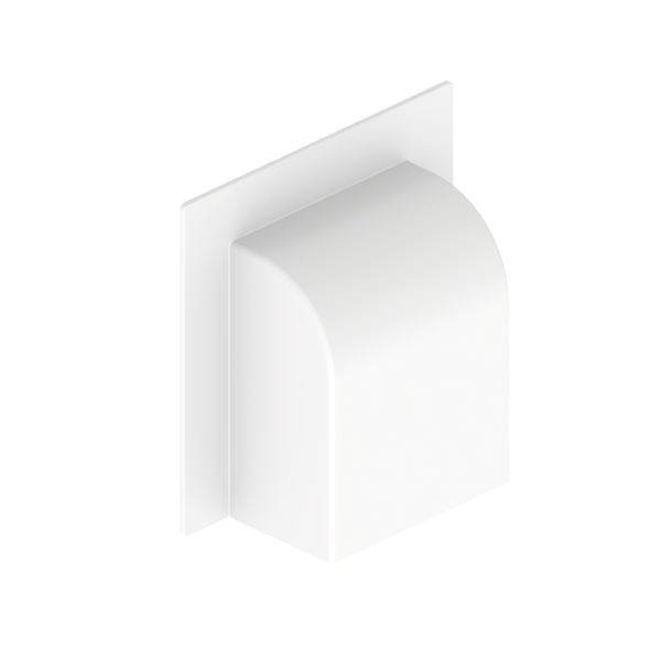 Unex Durchführung gebogen 45x75 aus U24X