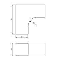 Unex Inneneck 35X35 aus U24X