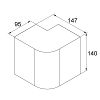 Unex Außeneck 95x140 aus U24X