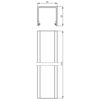 Unex Abdeckung 35x35 aus U23X