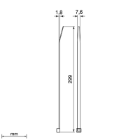 Unex Kabelbinder für Inneninstallationen 7,6x299 aus...
