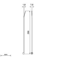 Unex Kabelbinder 7,6x299 aus U60X