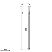 Unex Kabelbinder für chemische Umgebungen 7,6x218...