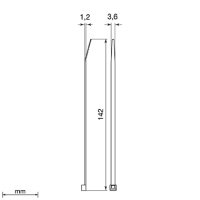 Unex Kabelbinder für Inneninstallationen 3,6x142 aus...