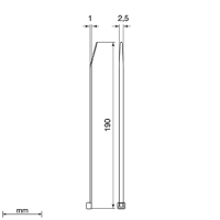 Unex Kabelbinder 2,5x190 aus U60X