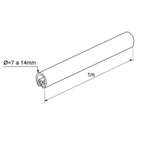 Unex Kennzeichnungstülle 18x1000 aus Plastifiziertem...