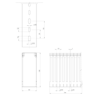 Unex Verdrahtungskanal 100x40 aus U23X