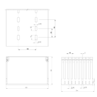 Unex Verdrahtungskanal 80x120 aus U43X
