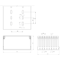 Unex Verdrahtungskanal 60x120 aus U43X