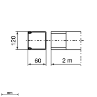 Unex Leitungsführungskanal 60x120 aus U23X