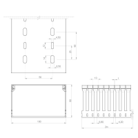 Unex Verdrahtungskanal 60x100 aus U23X