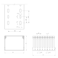 Unex Verdrahtungskanal 60x80 aus U43X