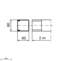 Unex Leitungsführungskanal 60x80 aus U23X