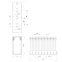 Unex Verdrahtungskanal 60X30 aus U43X