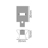 TRUSYS MOUNTING BRACKETS           LEDV