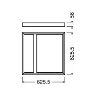 PANEL 625 SURFACE MOUNT KIT