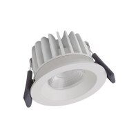 SPOT LED FIX 8W/4000K WT DIM IP44  LEDV