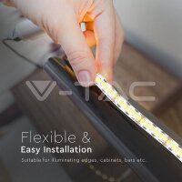 2835 240-LED STRIP LIGHT--24V-IP20-6400K CRI >95 SAMSUNG CHIP 10M